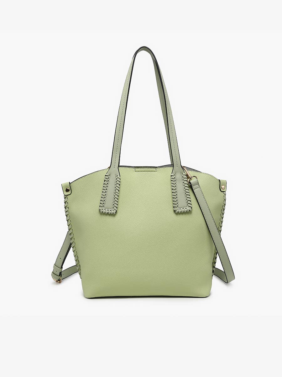 M2527 Micah Whipstitch 3-Compartment Tote