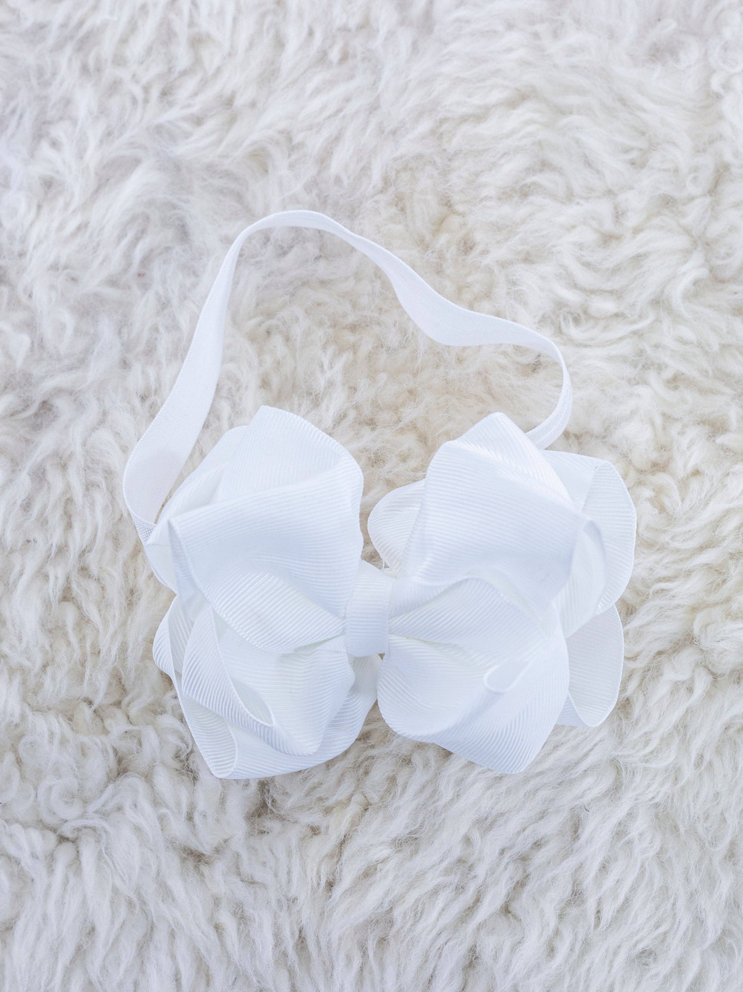 Double Layer Bow Headband 5 Inch - 29 Colors Available