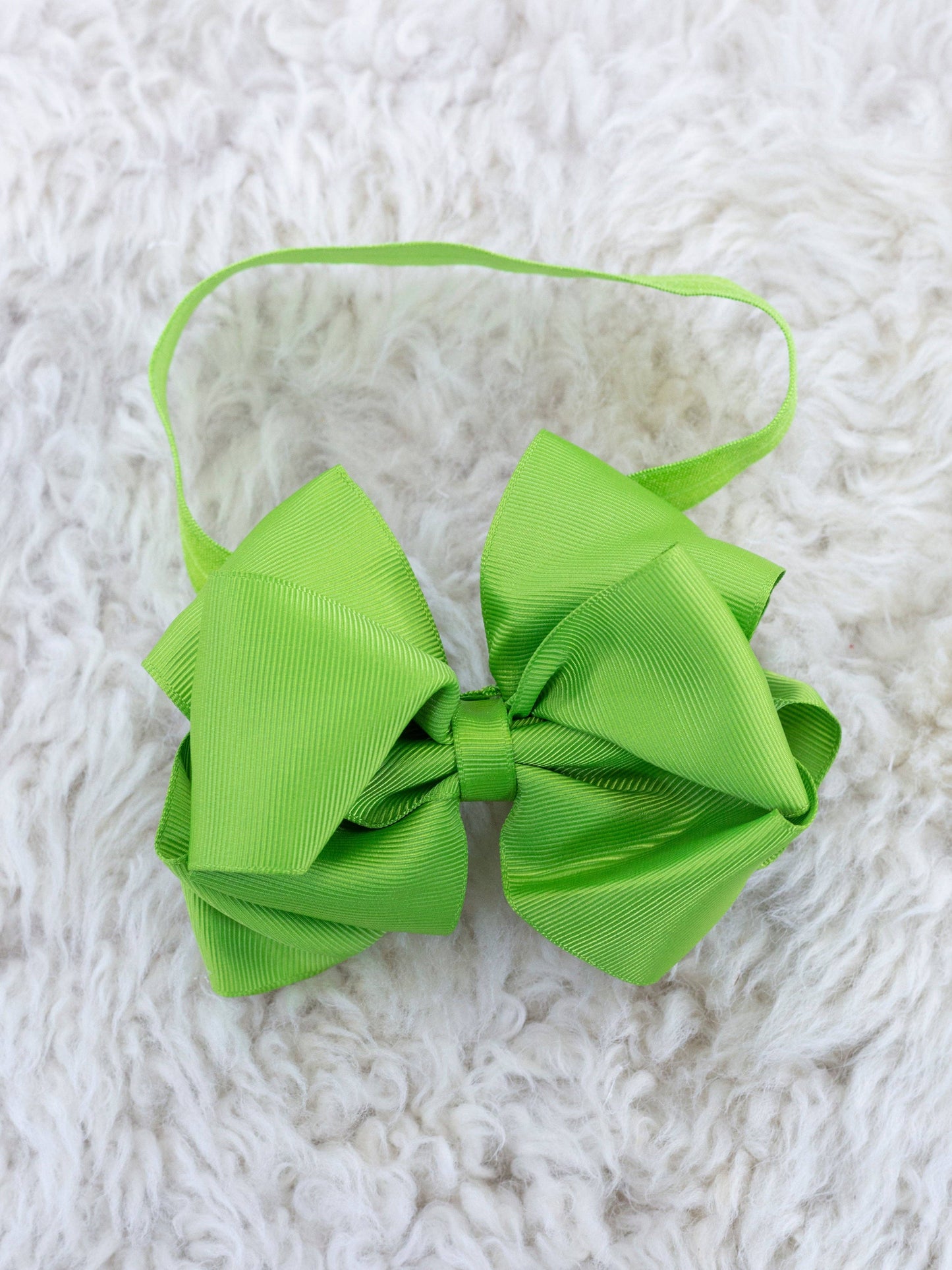 Double Layer Bow Headband 5 Inch - 29 Colors Available