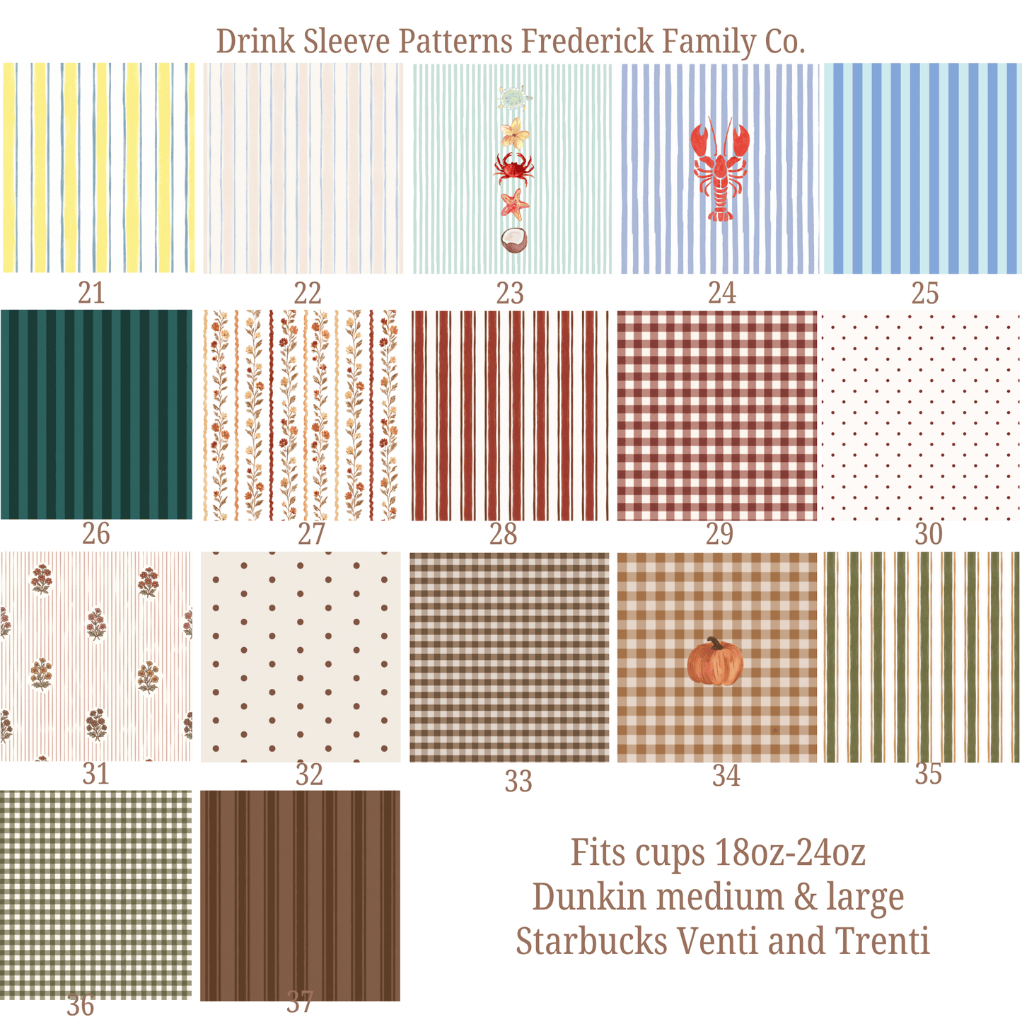 Iced Coffee Sleeve, Cute Reusable Cup Holder Drink Sleeve