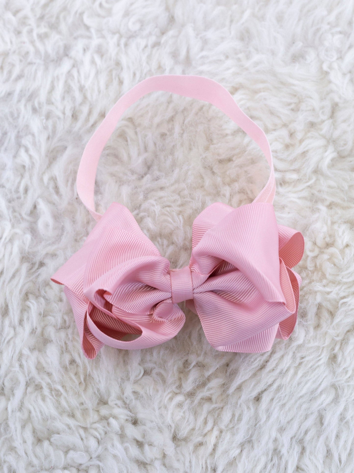 Double Layer Bow Headband 5 Inch - 29 Colors Available