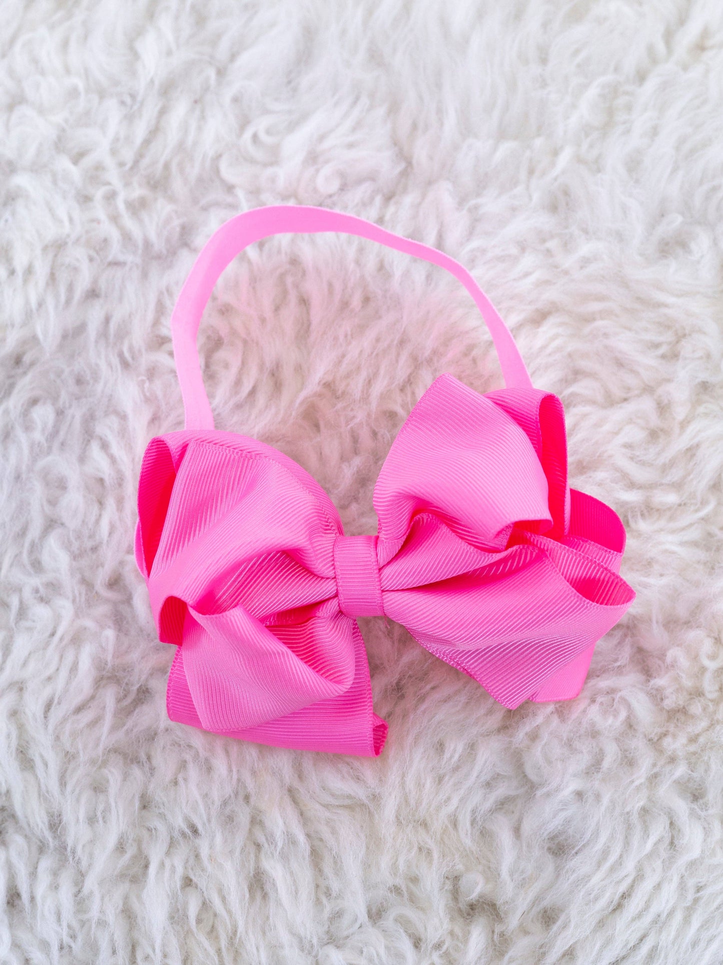 Double Layer Bow Headband 5 Inch - 29 Colors Available