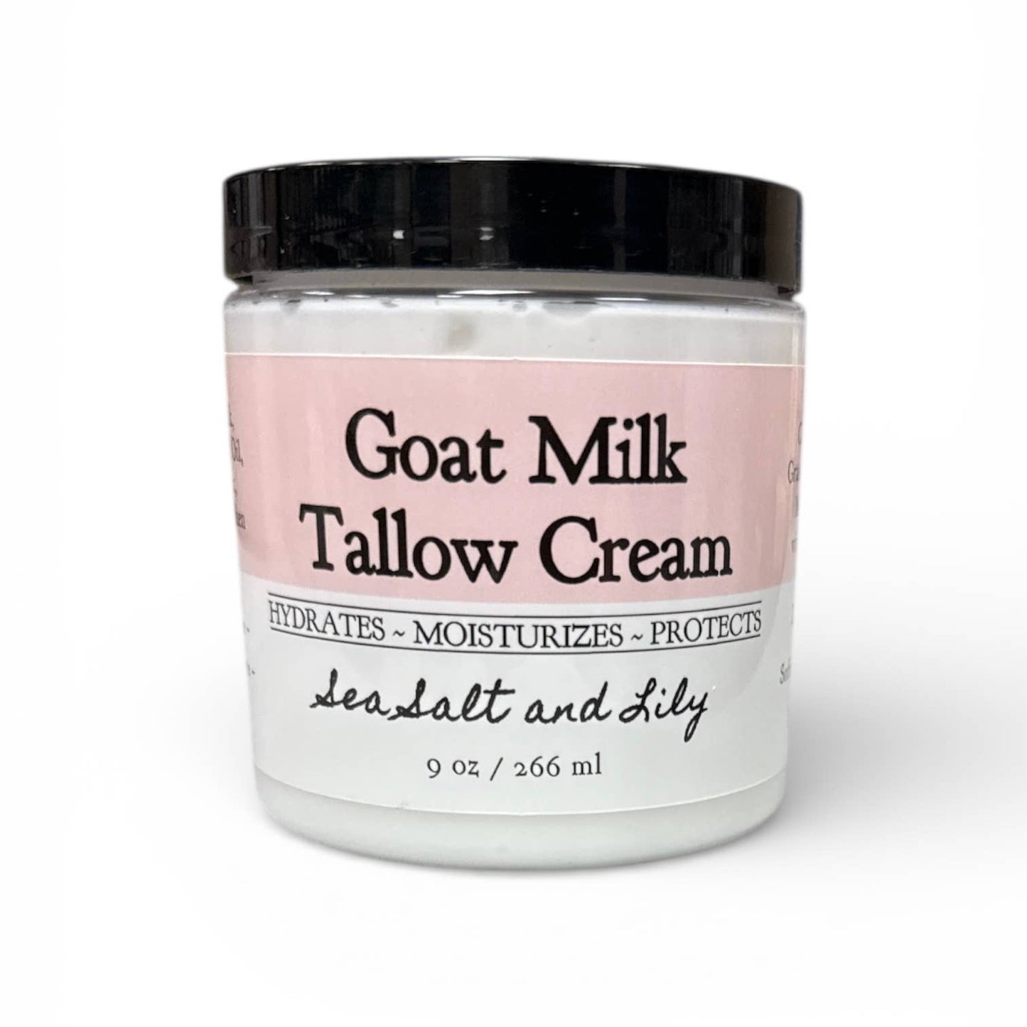 Goat Milk Tallow Cream - Sea Salt and Lily