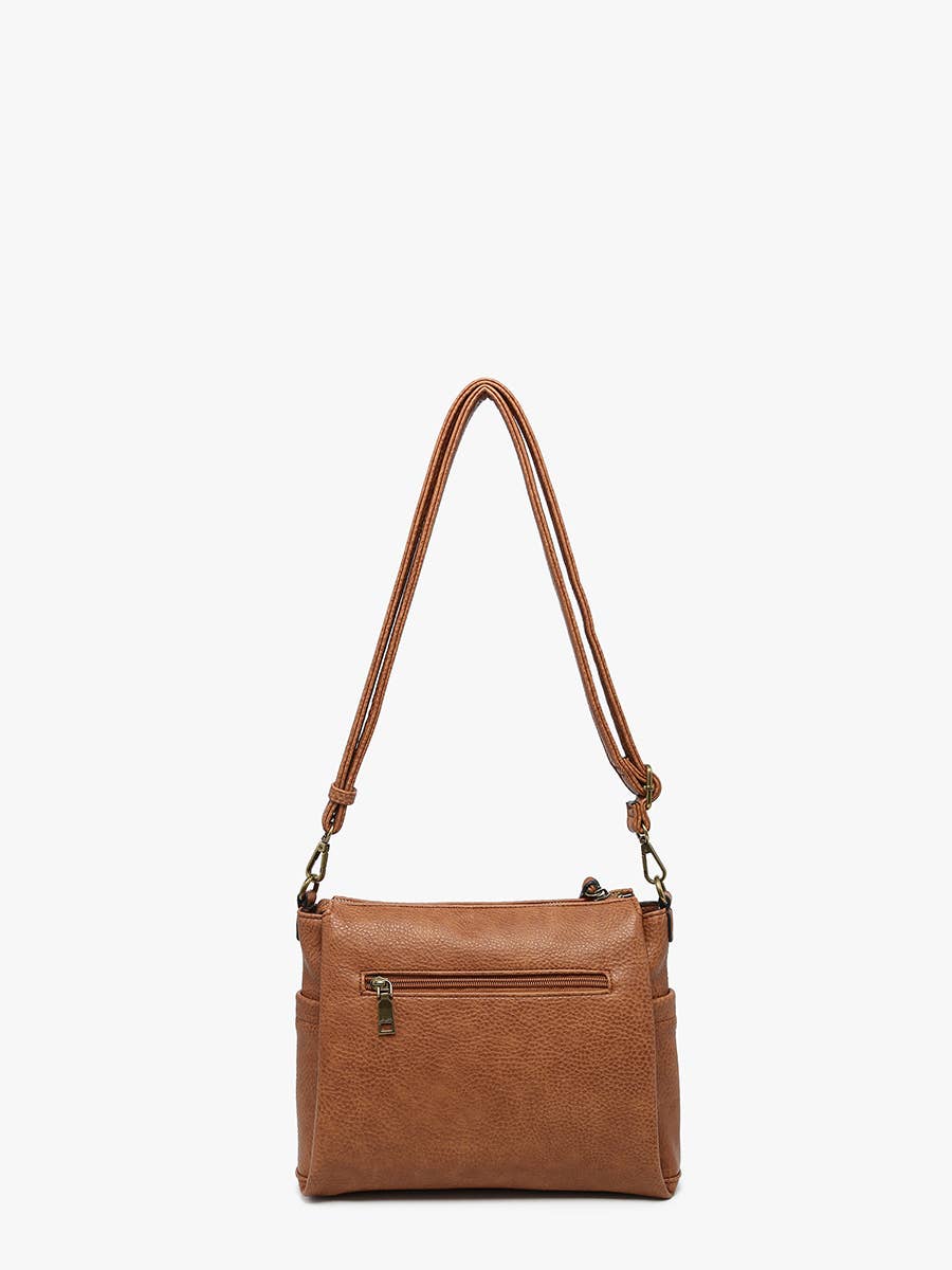Kali Distressed Dual Front Pocket Crossbody | M2869