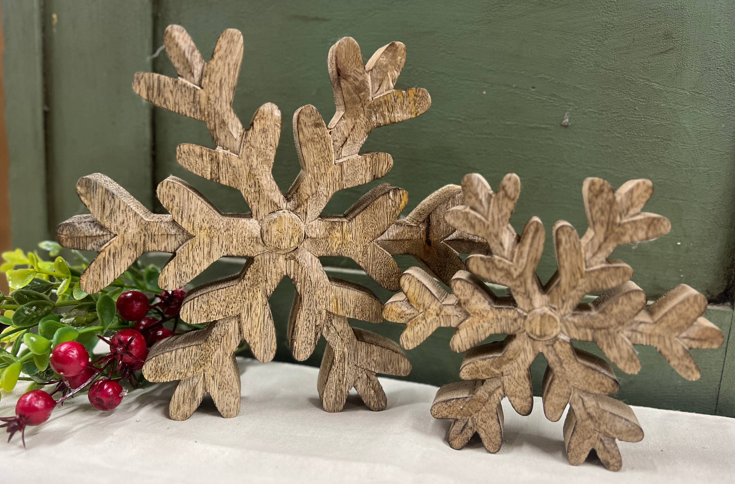 Natural Snowflake 6in