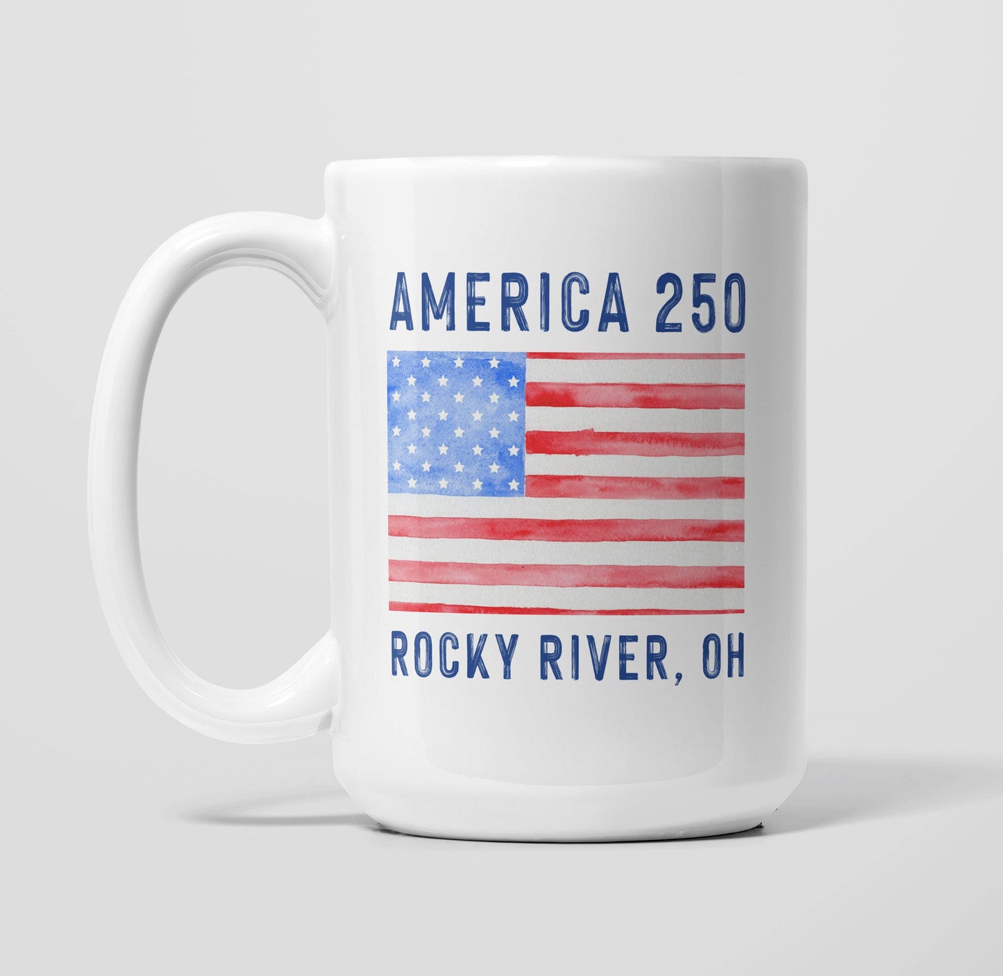 America 250 Custom Hometown Coffee Mug