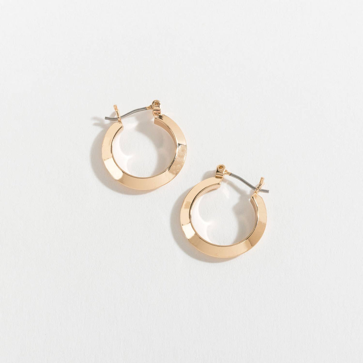 Hoop Earrings Edge Ear Sense Nickel-Free Jewelry
