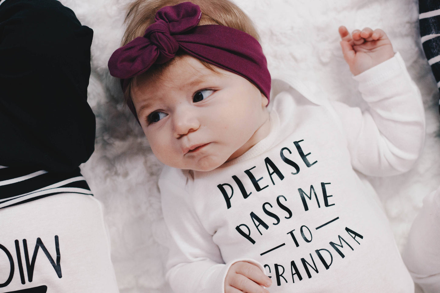 Please Pass Me To Grandma Baby Bodysuit