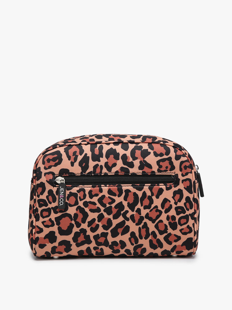 CS2107 Toni Neoprene Striped Cosmetic Bag