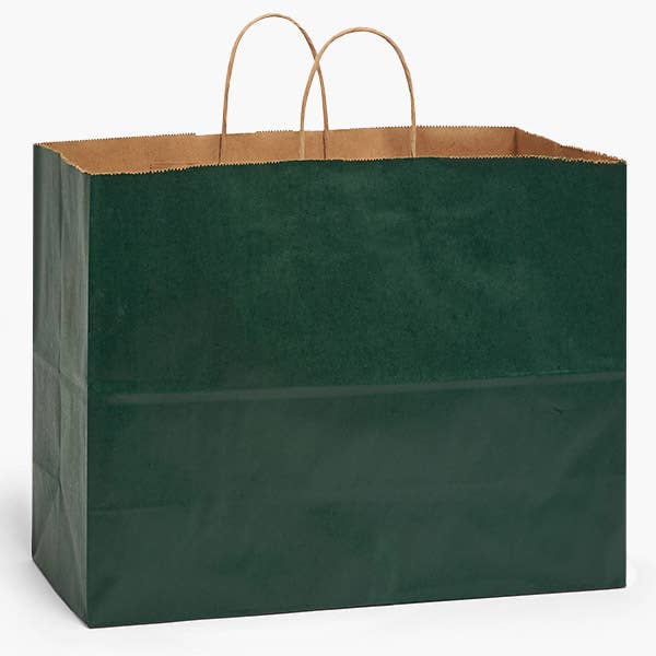 Recycled Kraft Color Paper Retail Shopping Bags