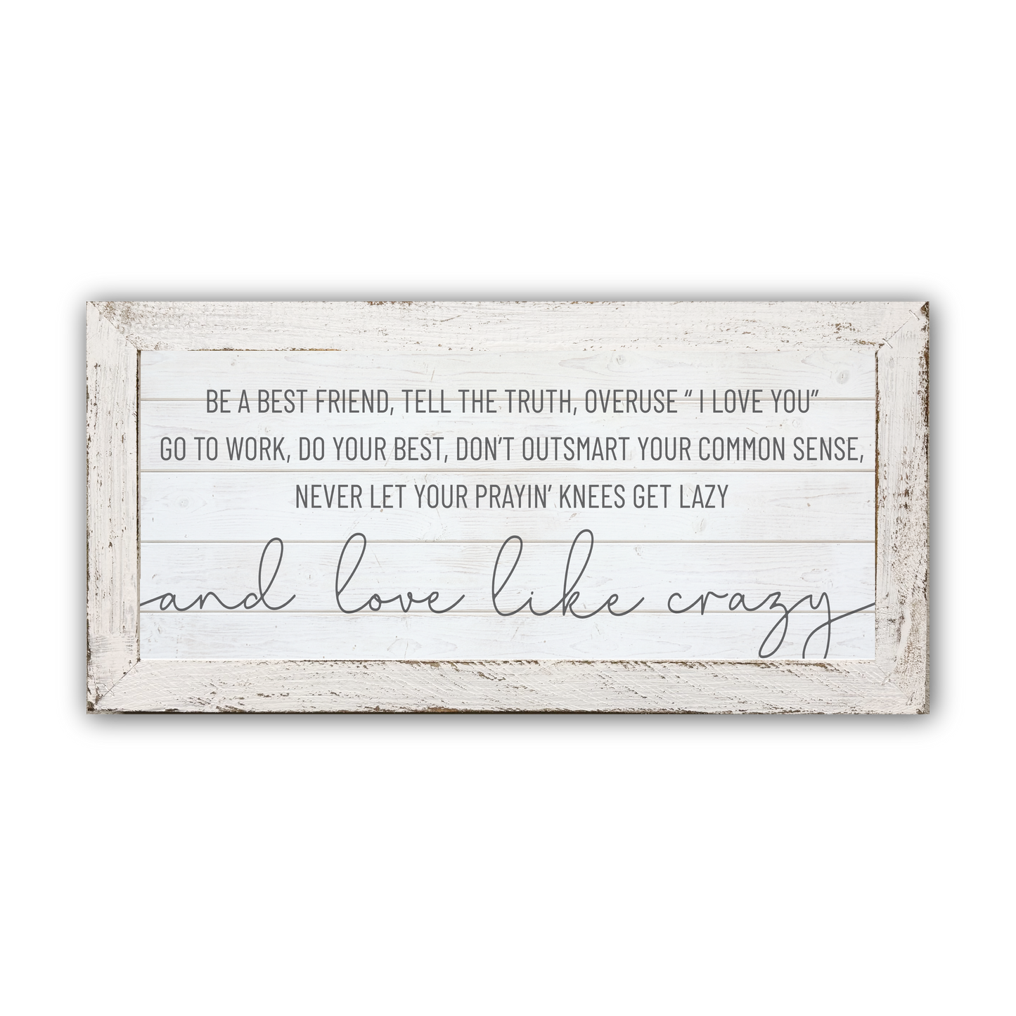 BIRCH AND BEAM COLLECTION -LOVE LIKE CRAZY