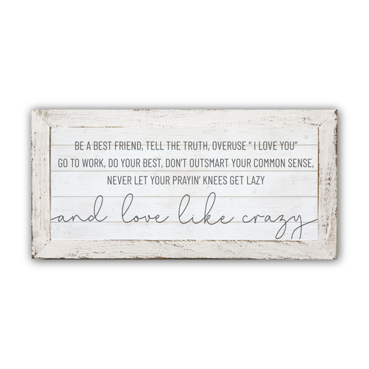 BIRCH AND BEAM COLLECTION -LOVE LIKE CRAZY