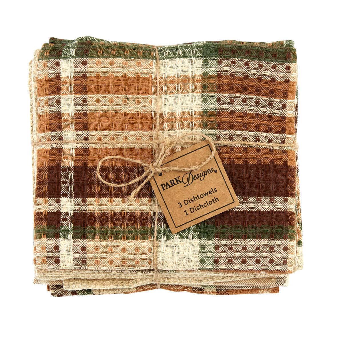Woodbourne 3 Dishtowel & 1 Dishcloth Set