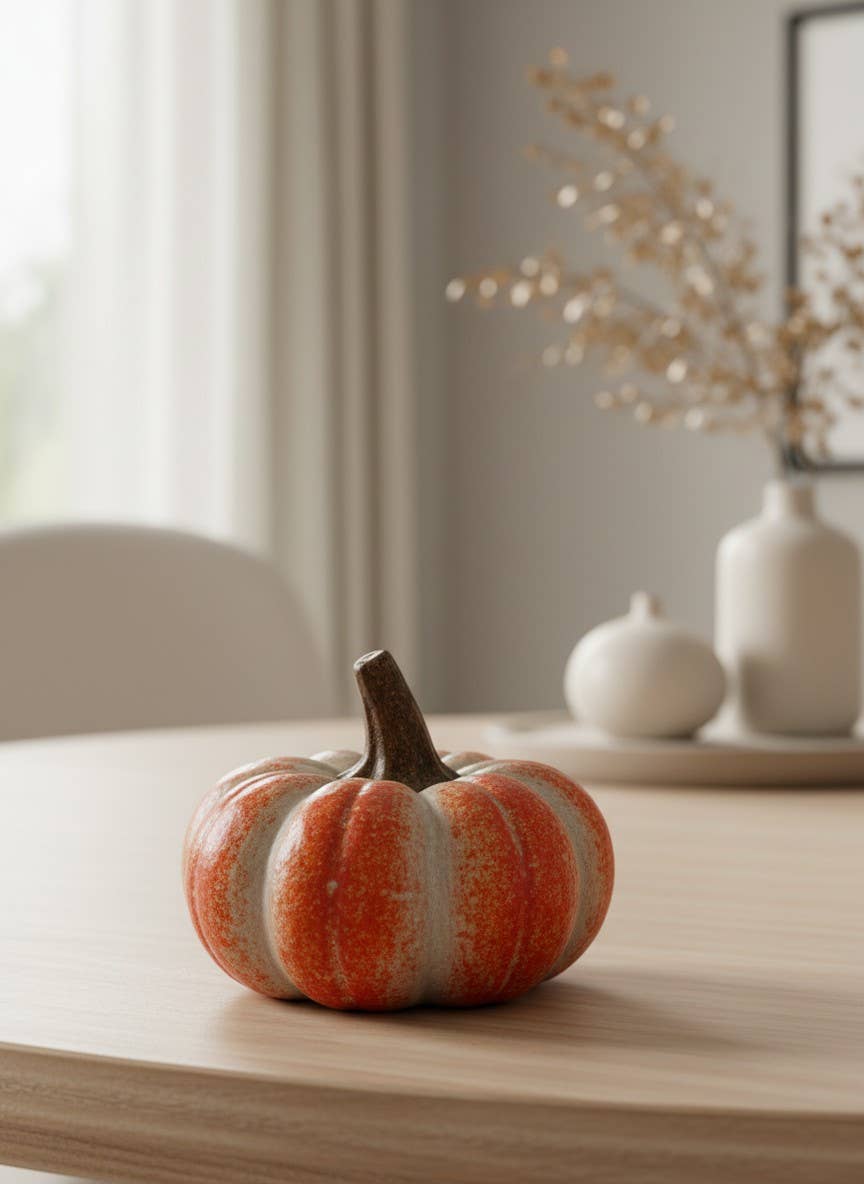 Harveston Pumpkin 4x4x3in