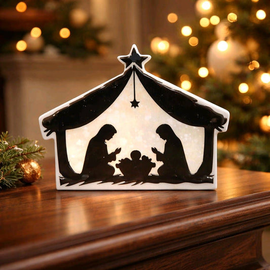 Christmas Miracle Nativity 6.3x4.9in
