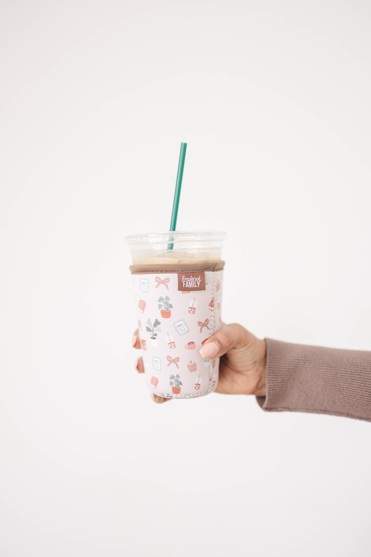 Preorder Iced Coffee Sleeve, Cute Reusable Cup Holder