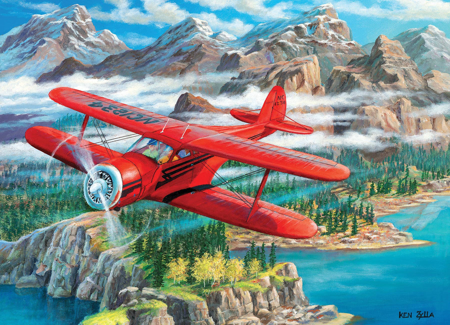 Beechcraft Staggerwing 500pc puzzle