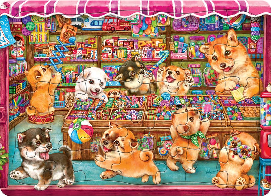 Dog Treats (Tray) 35pc puzzle