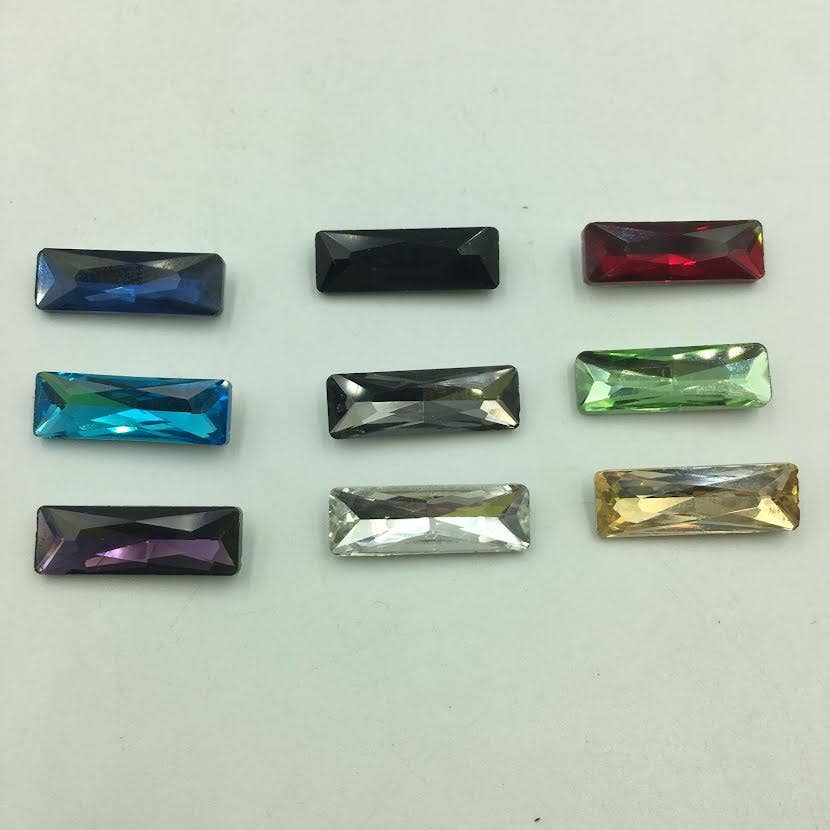 Luminous Rectangular Earrings