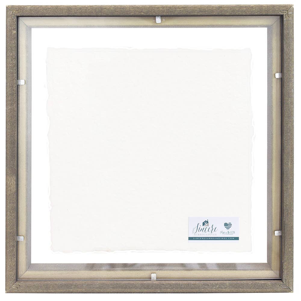 Ears Listen Heart - Floating Art Square