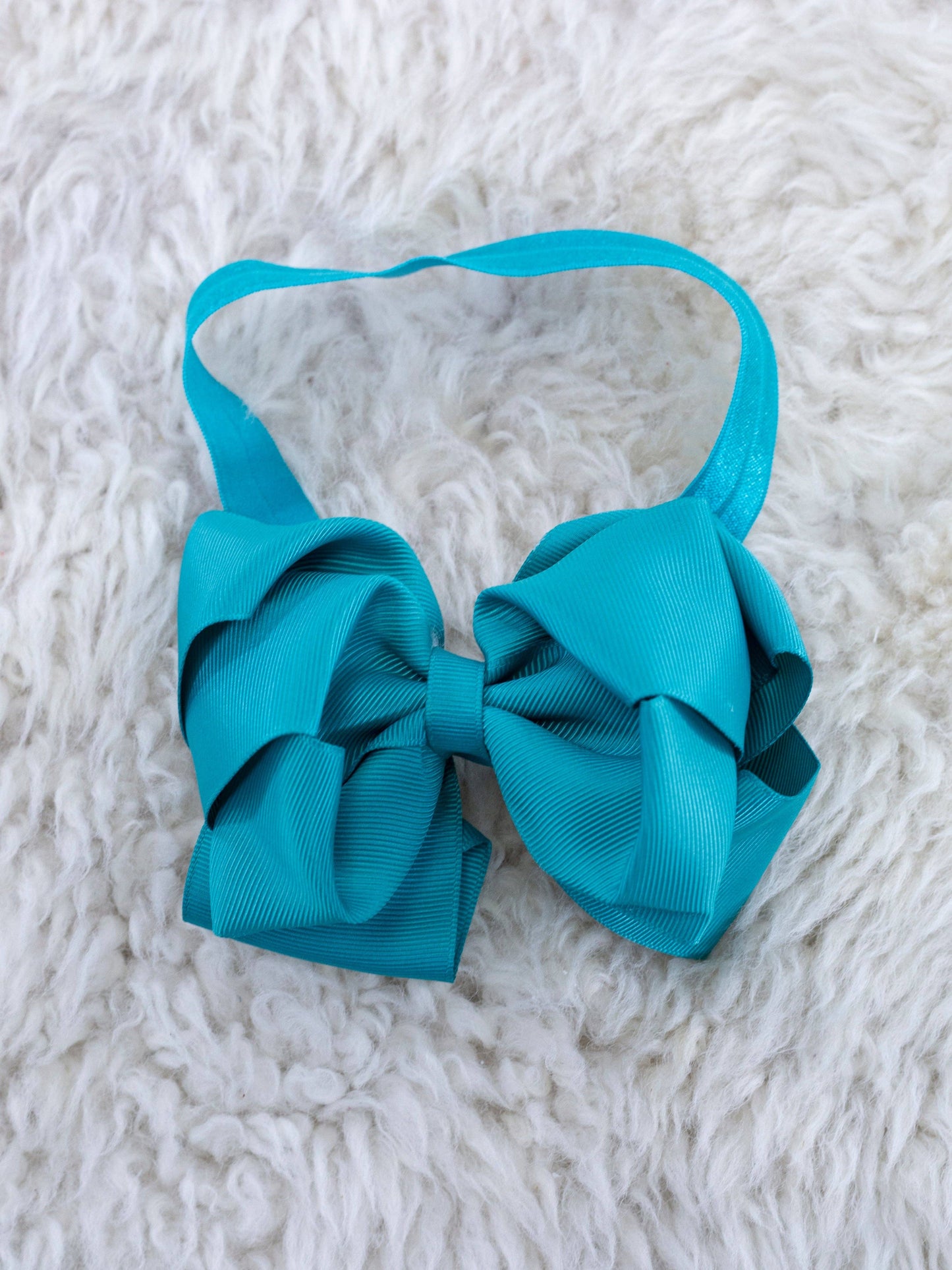 Double Layer Bow Headband 5 Inch - 29 Colors Available