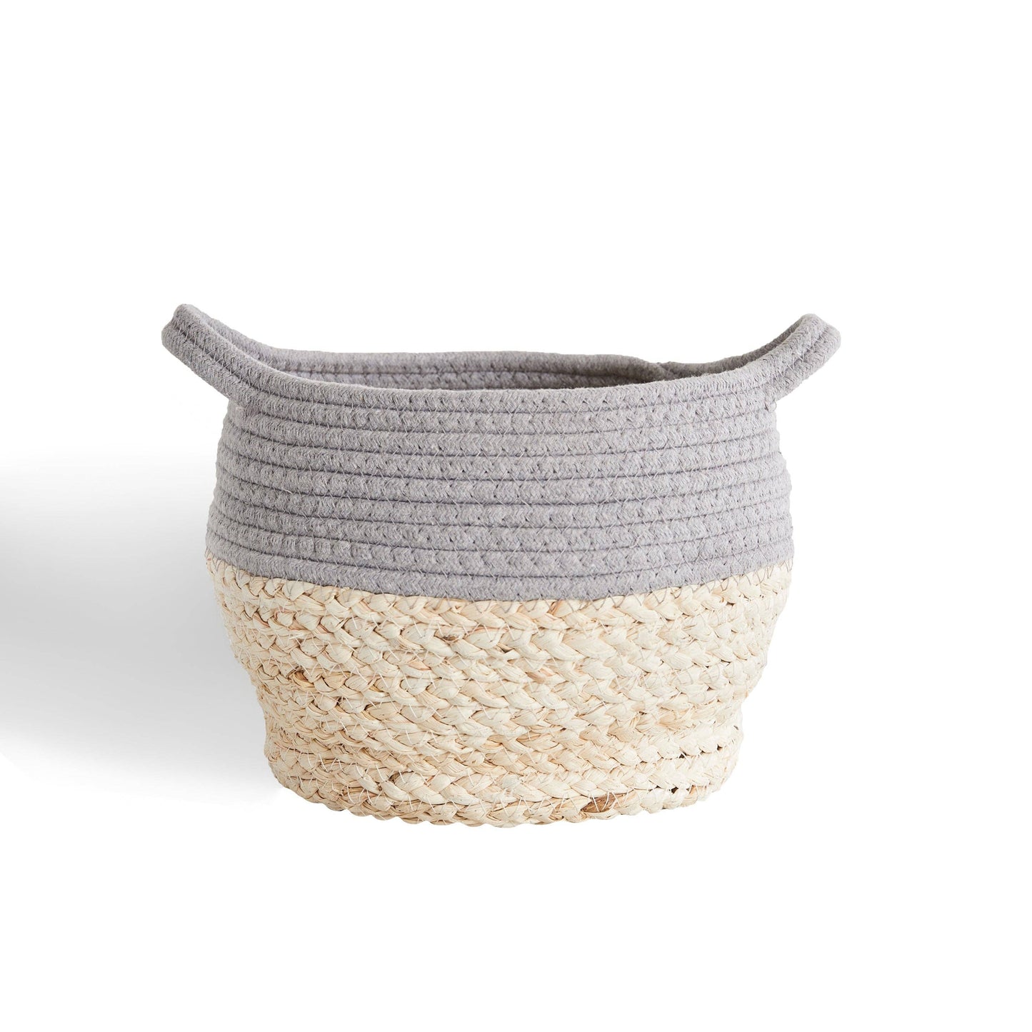 Mozambique Grey Natural Mini Drum Storage
