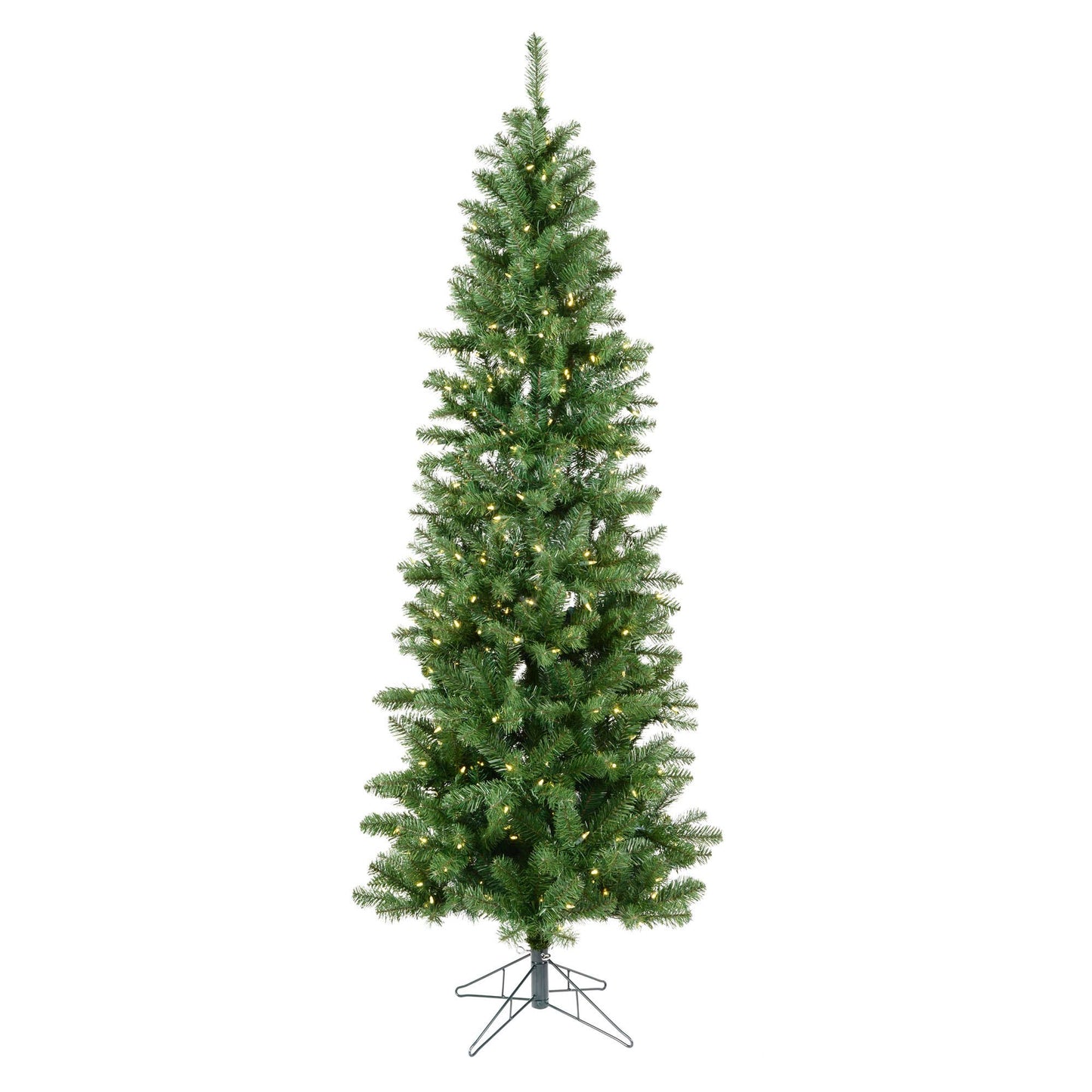 Vickerman 4.5' x 24" Salem Pencil Pine LED 200WW
