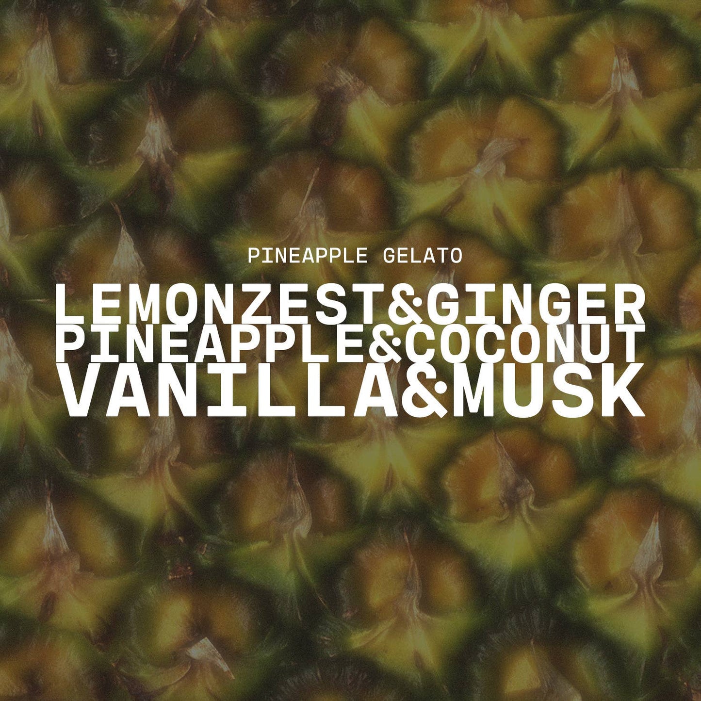 14 oz Milkbottle Candle: Pineapple Gelato
