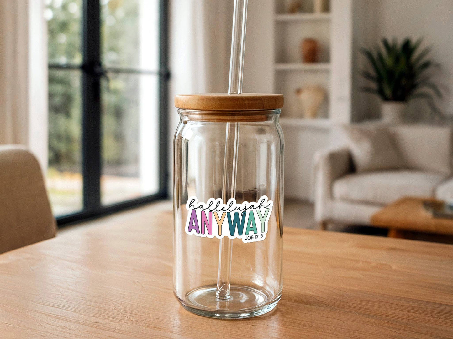 Hallelujah Anyway | Christian Sticker | Stickers Vinyl Bulk