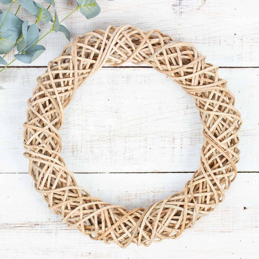 12" Natural Willow Vine Wreath