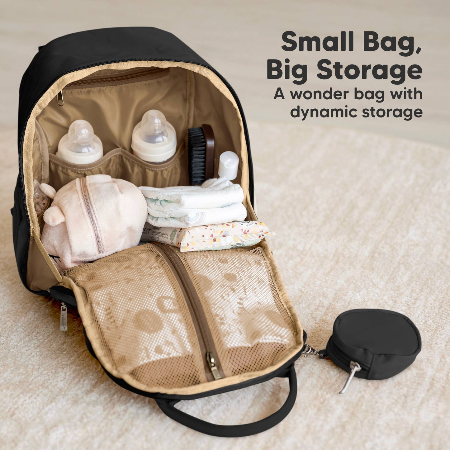 Play Diaper Bag Backpack, Baby Bag with Changing Pad