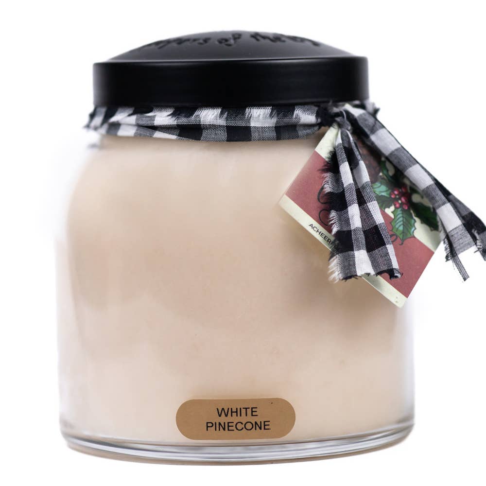 KOTL Papa Candle (34oz.) - White Pinecone