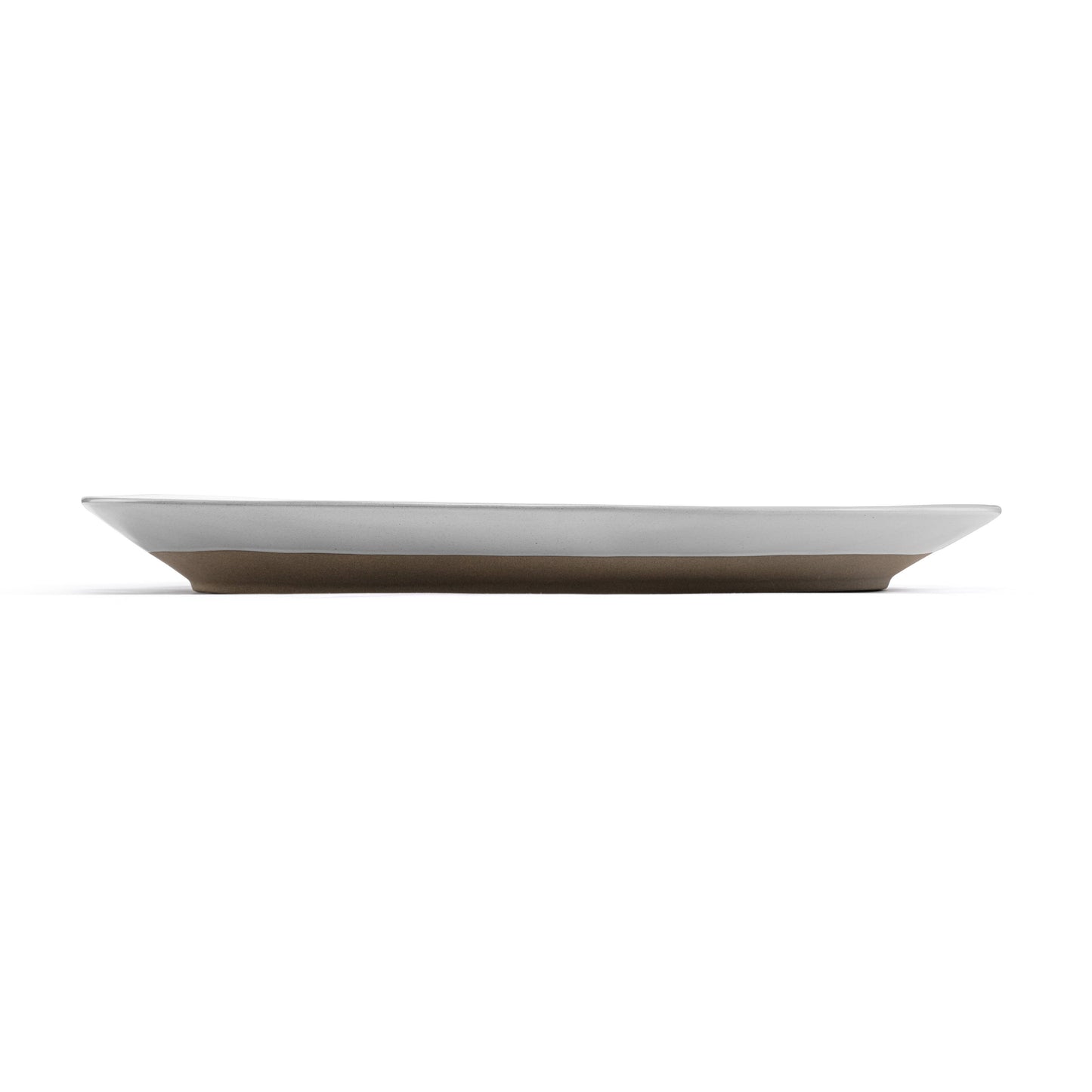 White Gather 'Round Platter