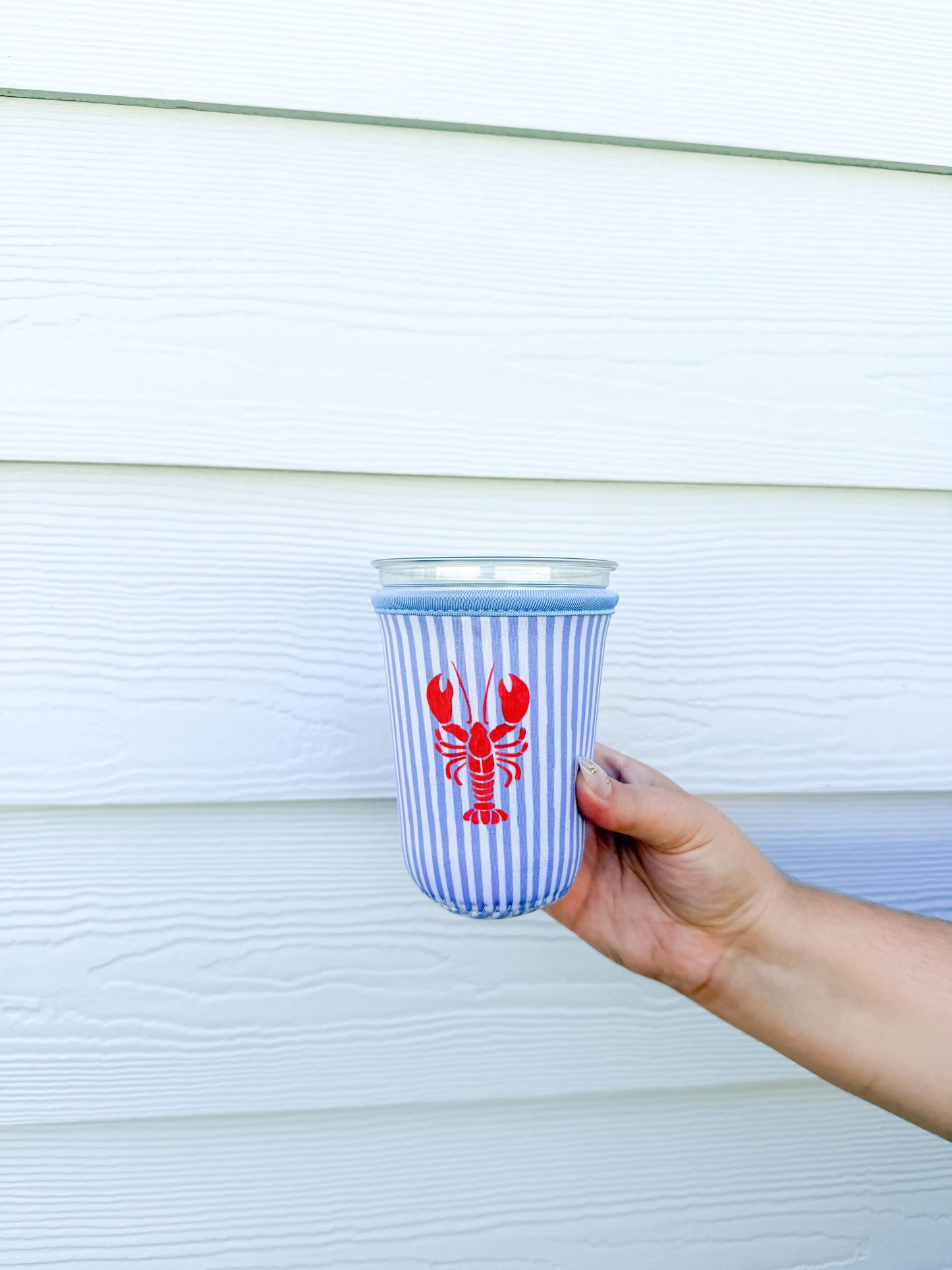 Iced Coffee Sleeve, Cute Reusable Cup Holder Drink Sleeve