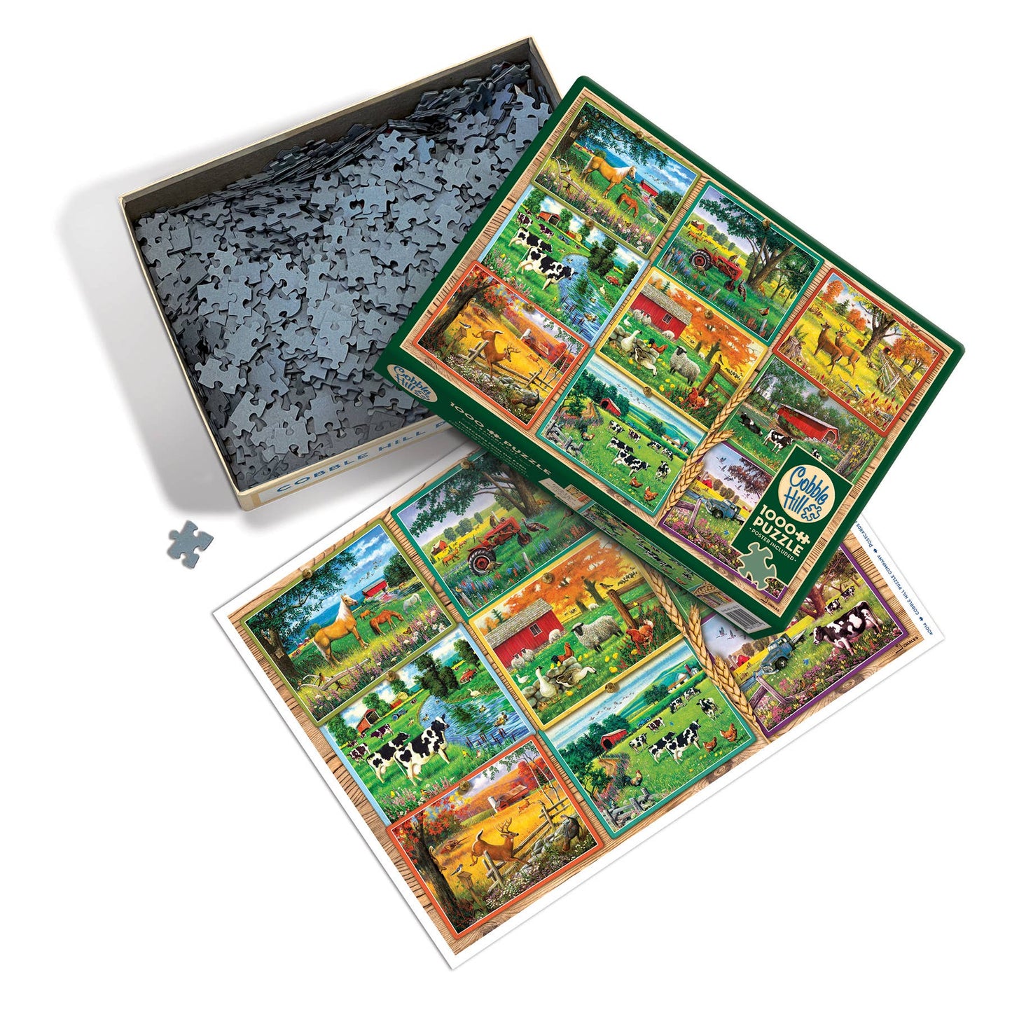 Postcards from the Farm 1000pc puzzle