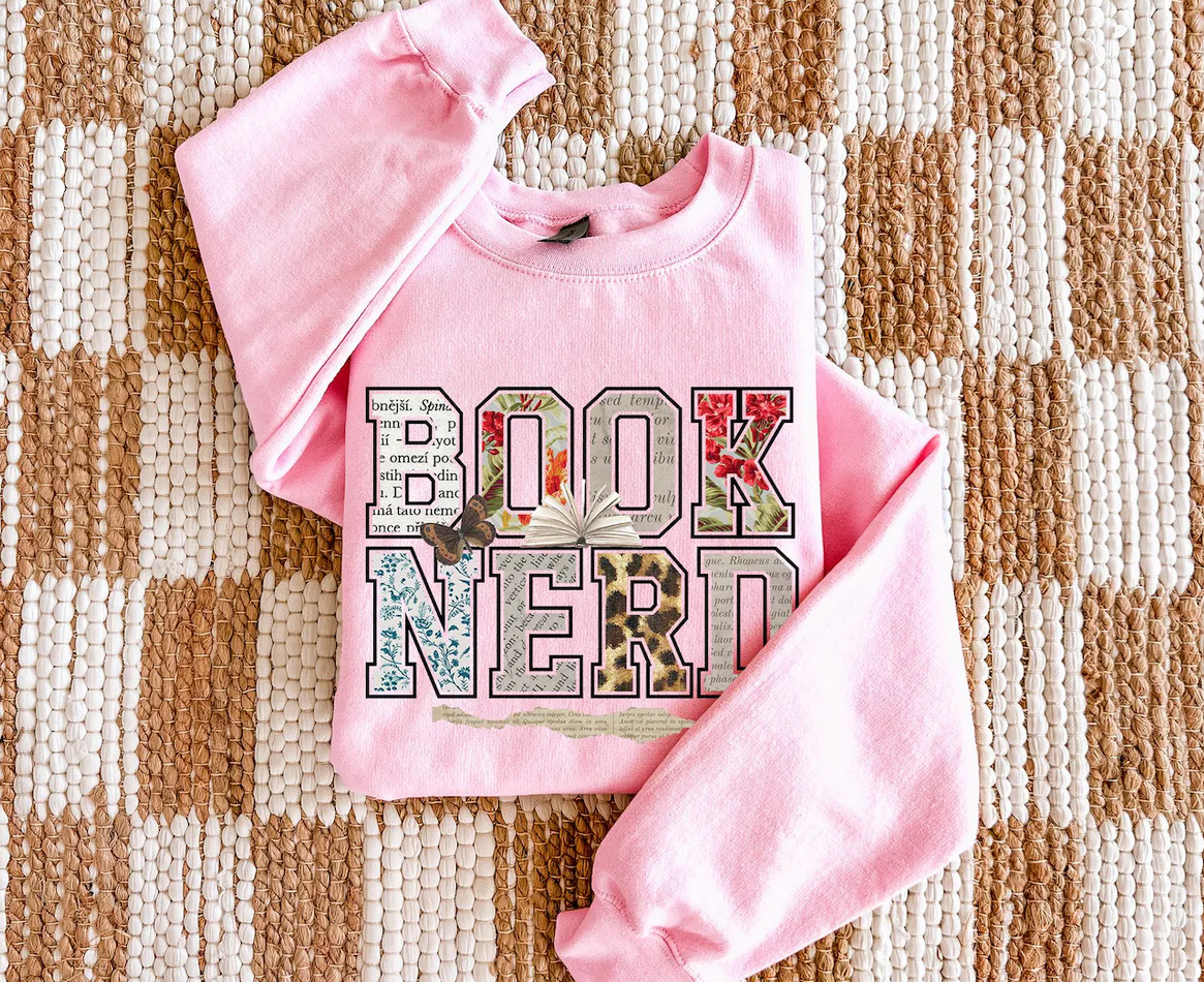 Book Nerd Sweatshirts & T-Shirts