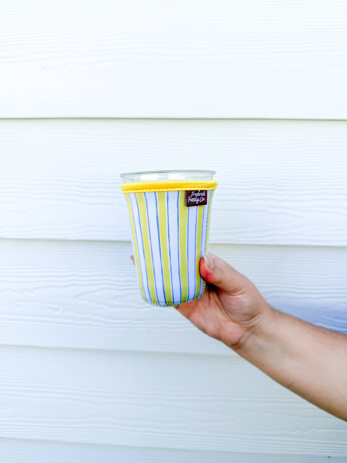 Iced Coffee Sleeve, Cute Reusable Cup Holder Drink Sleeve