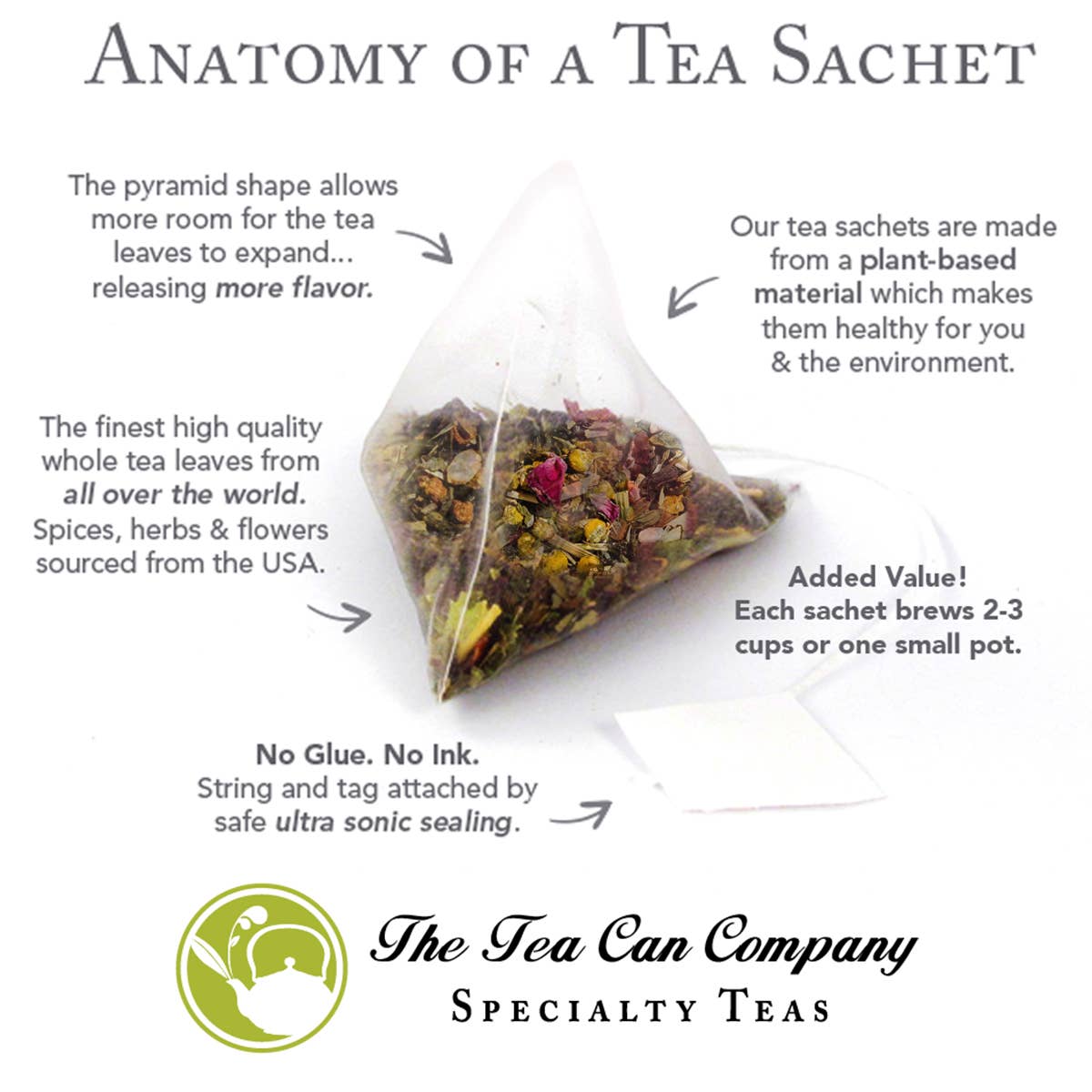 Blueberry Cobbler Tea - 12 Tea Sachets - Tall Tin