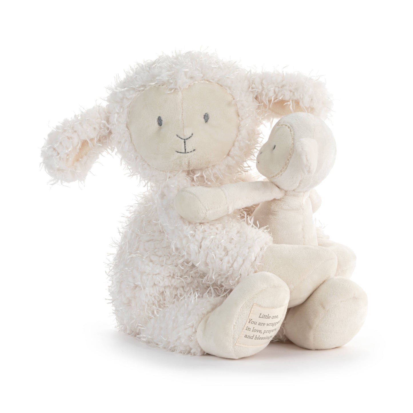 Wrapped in Prayer You & Me Lamb -16in
