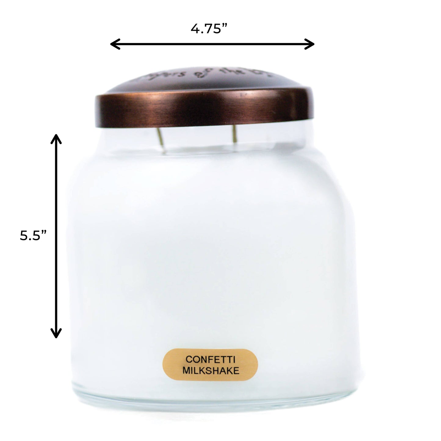 KOTL Papa Candle (34oz.) – Confetti Milkshake