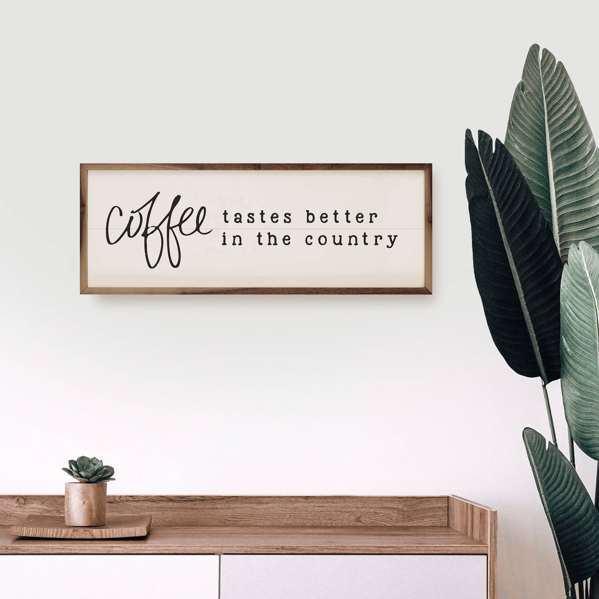 Coffee Tastes Better In The Country White