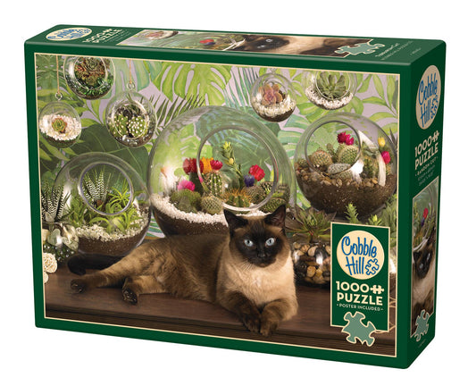 Terrarium Cat 1000pc puzzle