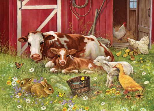Barnyard Family (tray) 35pc puzzle