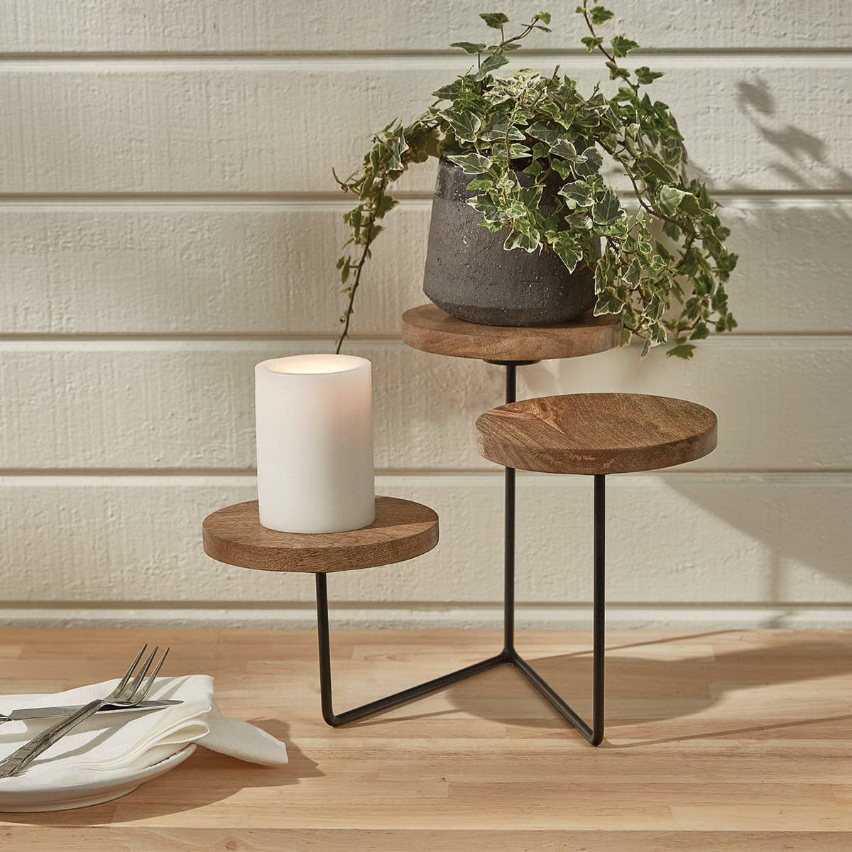 3 Tier Angled Serving Stand