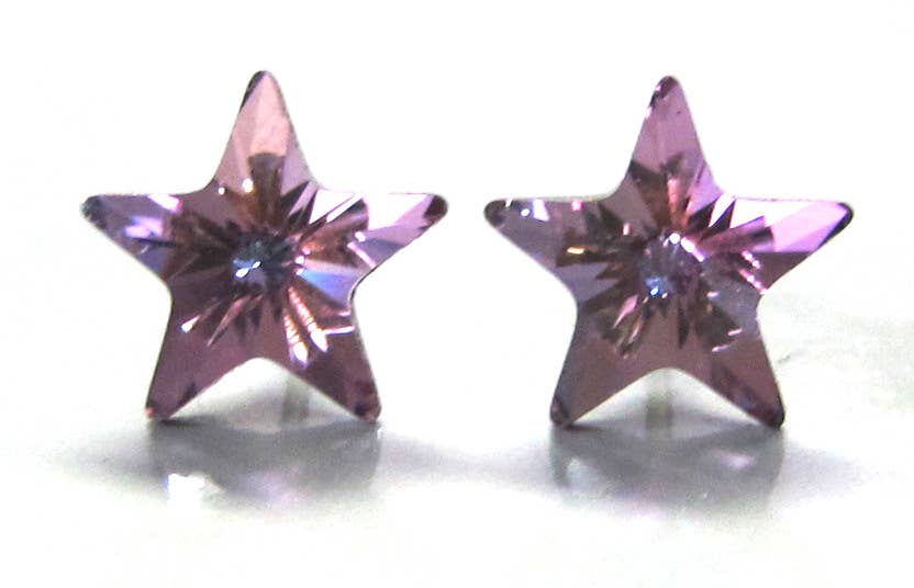 24 pr. Large Crystal Post Earrings Assortment