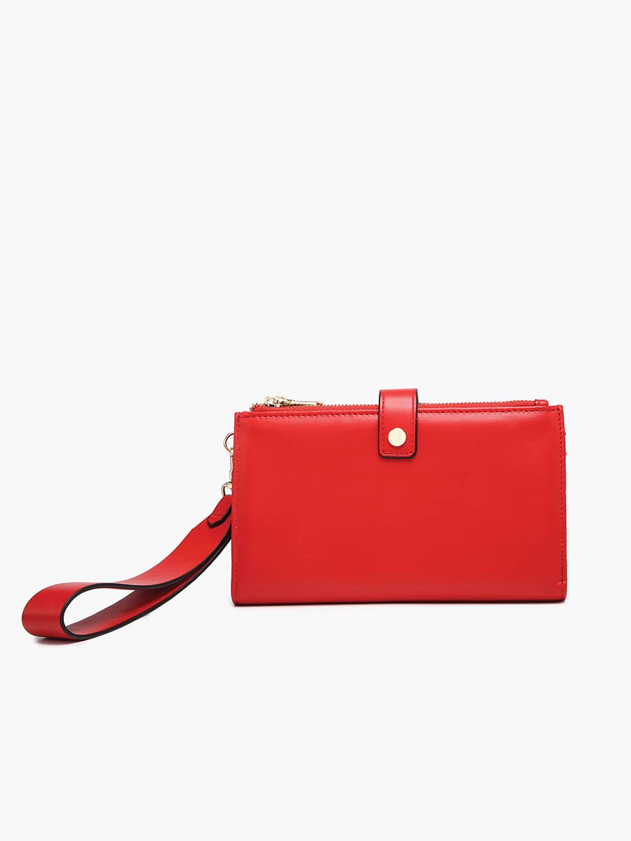 WL2627 Lark Zip-Top Wallet w/ Wristlet Strap