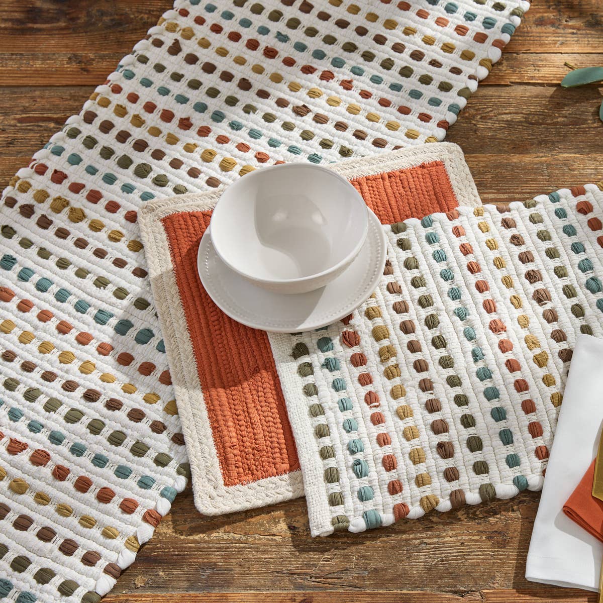 Ryland Chindi Table Runner 54"L
