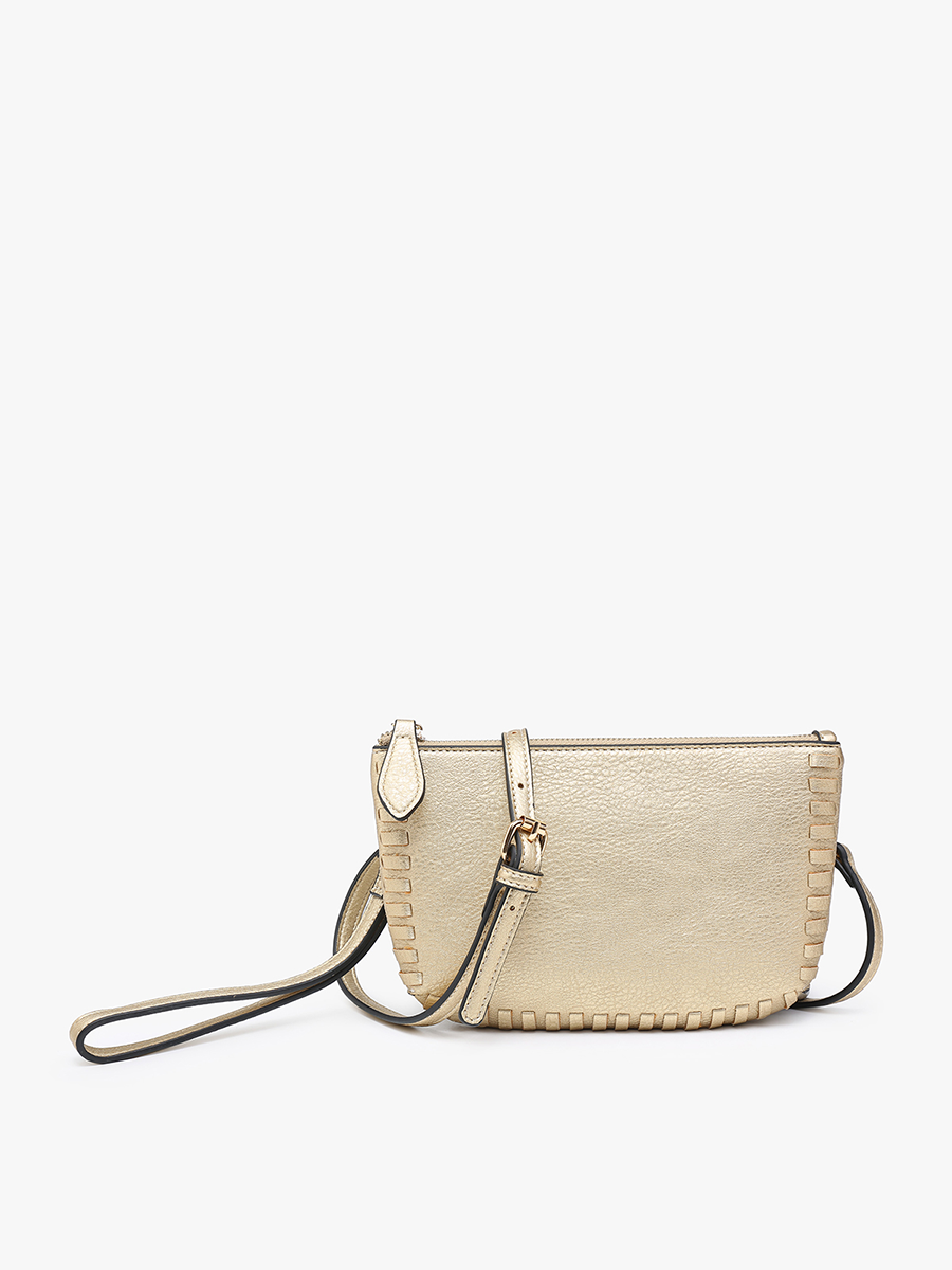 Bonnie Whipstitch Crossbody Bag – Dual Compartment | M2397