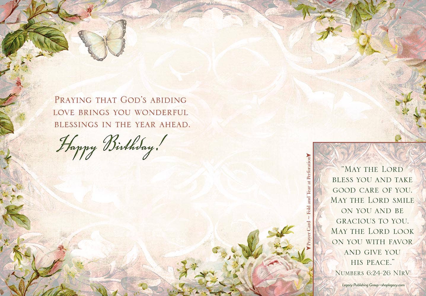 Well Watered Garden - Faith Birthday Card