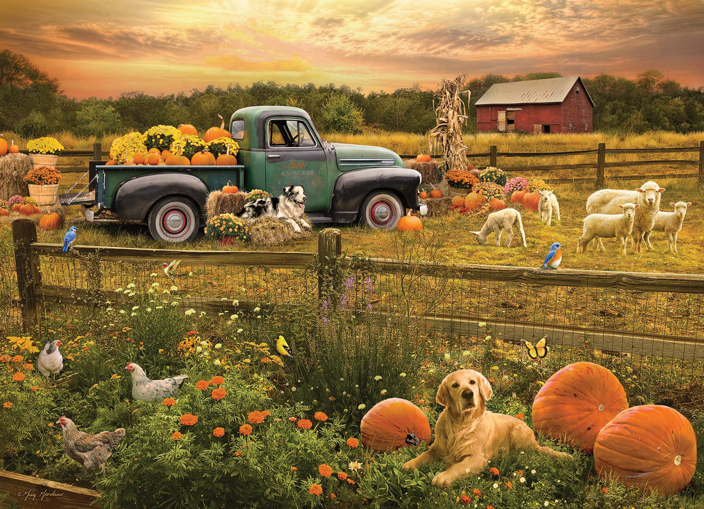 Harvest Time 1000pc puzzle